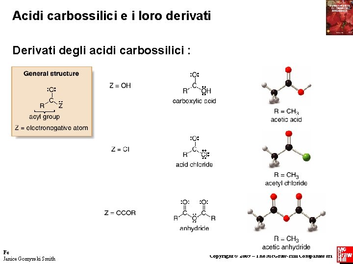 Acidi carbossilici e i loro derivati Derivati degli acidi carbossilici : Fondamenti di chimica Acidi carbossilici e i loro derivati Derivati degli acidi carbossilici : Fondamenti di chimica