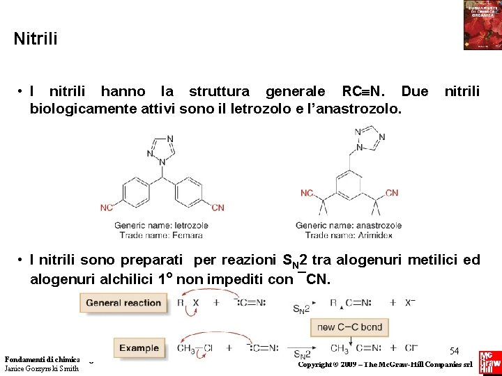Nitrili • I nitrili hanno la struttura generale RC N. Due biologicamente attivi sono Nitrili • I nitrili hanno la struttura generale RC N. Due biologicamente attivi sono