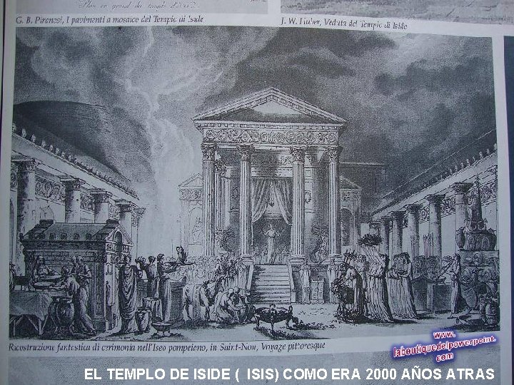 EL TEMPLO DE ISIDE ( ISIS) COMO ERA 2000 AÑOS ATRAS 