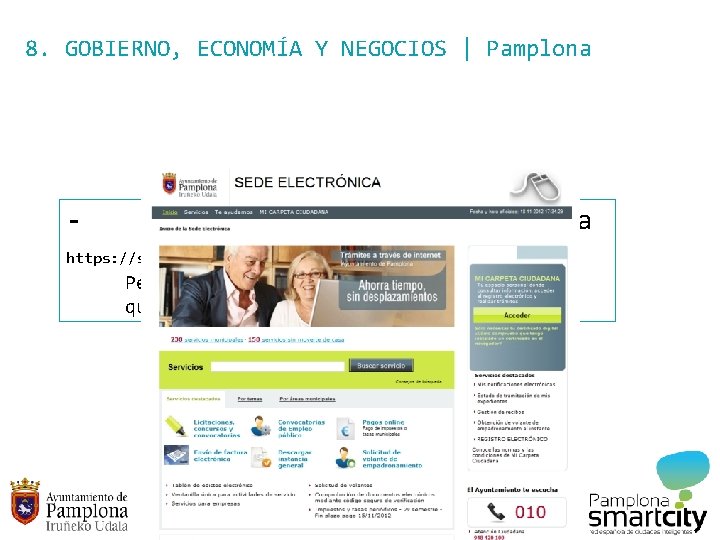 8. GOBIERNO, ECONOMÍA Y NEGOCIOS | Pamplona - Sede electrónica https: //sedeelectronica. pamplona. es/