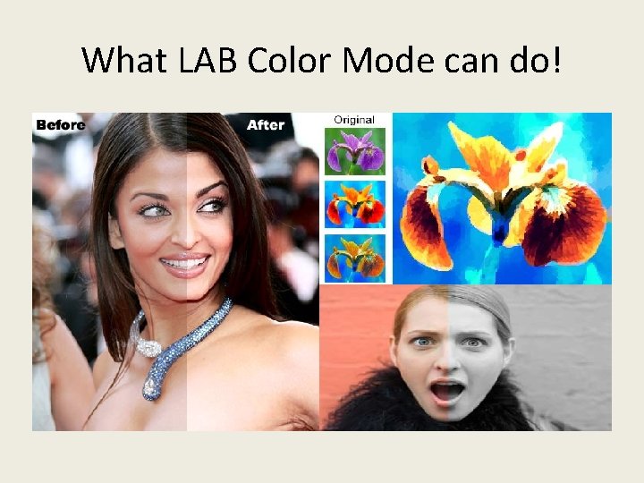 What LAB Color Mode can do! 