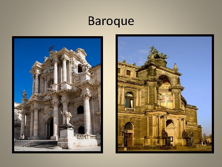 Baroque 