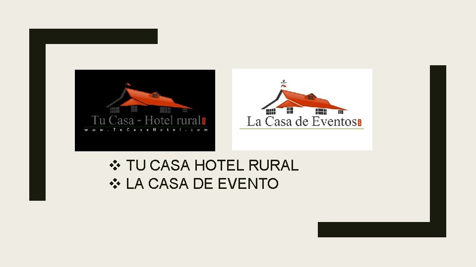 v TU CASA HOTEL RURAL v LA CASA DE EVENTO 