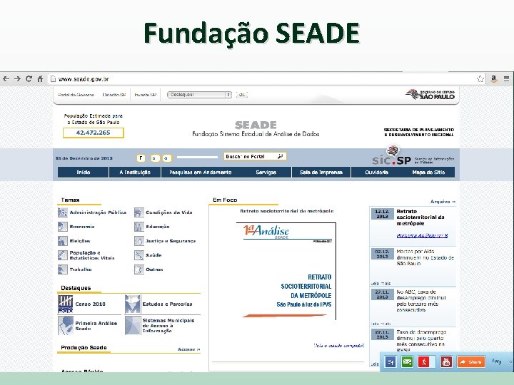 Fundação SEADE 