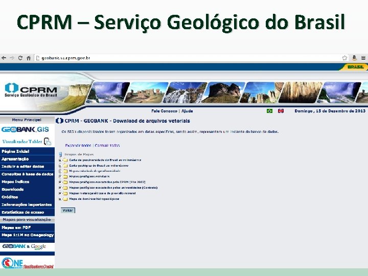 CPRM – Serviço Geológico do Brasil 