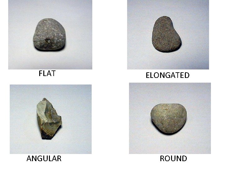 FLAT ANGULAR ELONGATED ROUND 