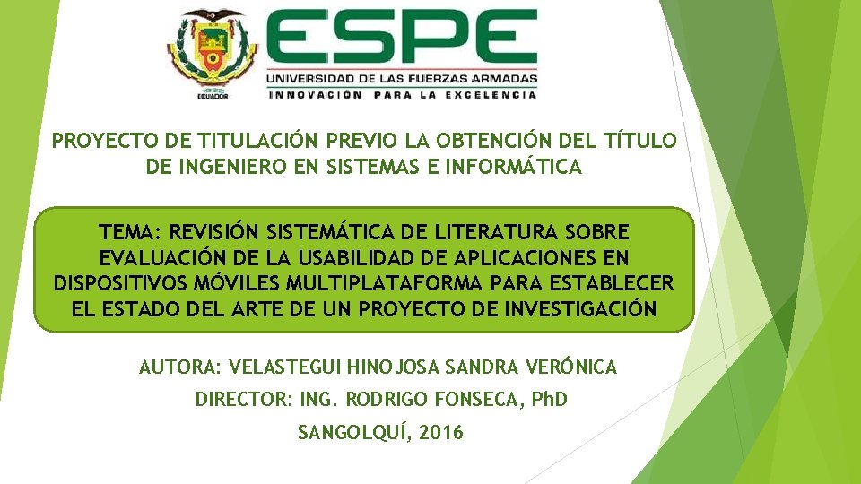 PROYECTO DE TITULACIÓN PREVIO LA OBTENCIÓN DEL TÍTULO DE INGENIERO EN SISTEMAS E INFORMÁTICA