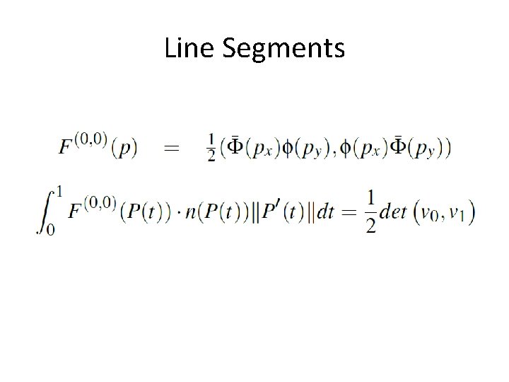 Line Segments 