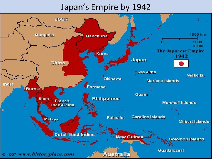 Japan’s Empire by 1942 