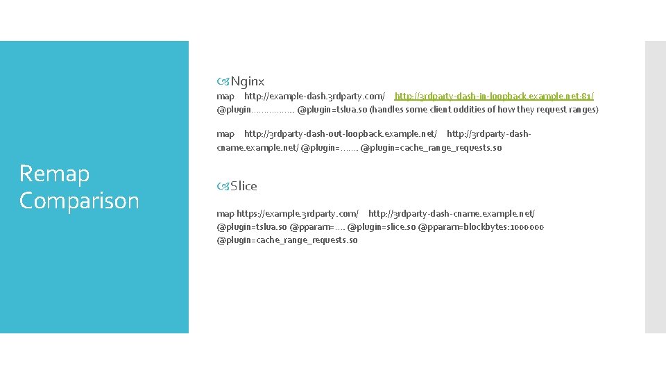Nginx map http: //example-dash. 3 rdparty. com/ http: //3 rdparty-dash-in-loopback. example. net: 81/ Nginx map http: //example-dash. 3 rdparty. com/ http: //3 rdparty-dash-in-loopback. example. net: 81/