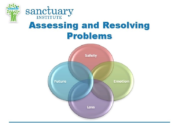 Assessing and Resolving Problems 