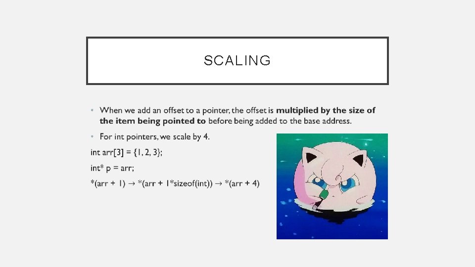 SCALING • 