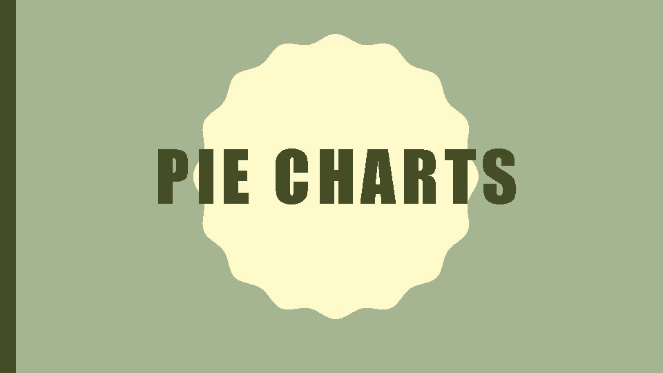 PIE CHARTS 