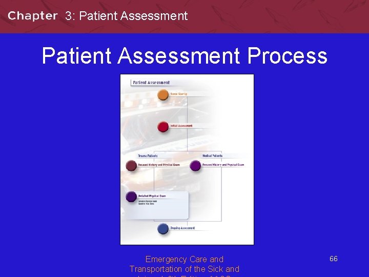 3: Patient Assessment Process Emergency Care and Transportation of the Sick and 66 