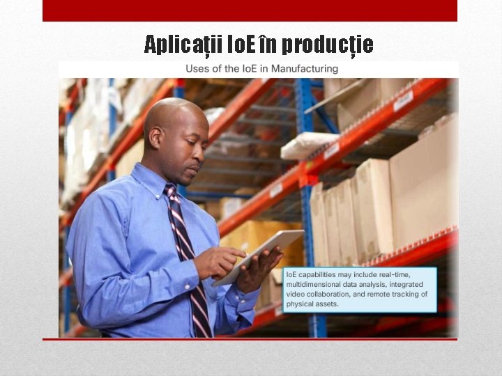 Aplicații Io. E în producție 
