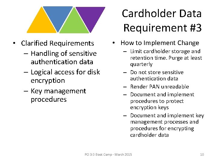 PCI 3 0 Boot Camp Payment Card Industry