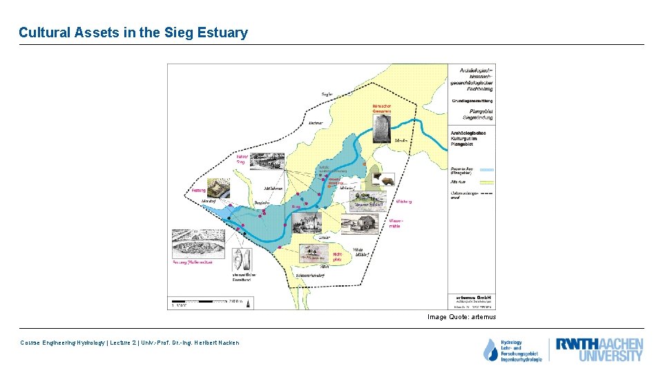 Cultural Assets in the Sieg Estuary Image Quote: artemus Course Engineering Hydrology | Lecture