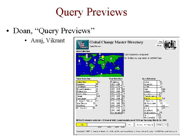 Query Previews • Doan, “Query Previews” • Anuj, Vikrant 