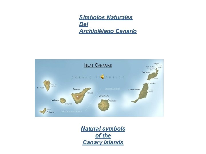Símbolos Naturales Del Archipiélago Canario Natural symbols of the Canary Islands 