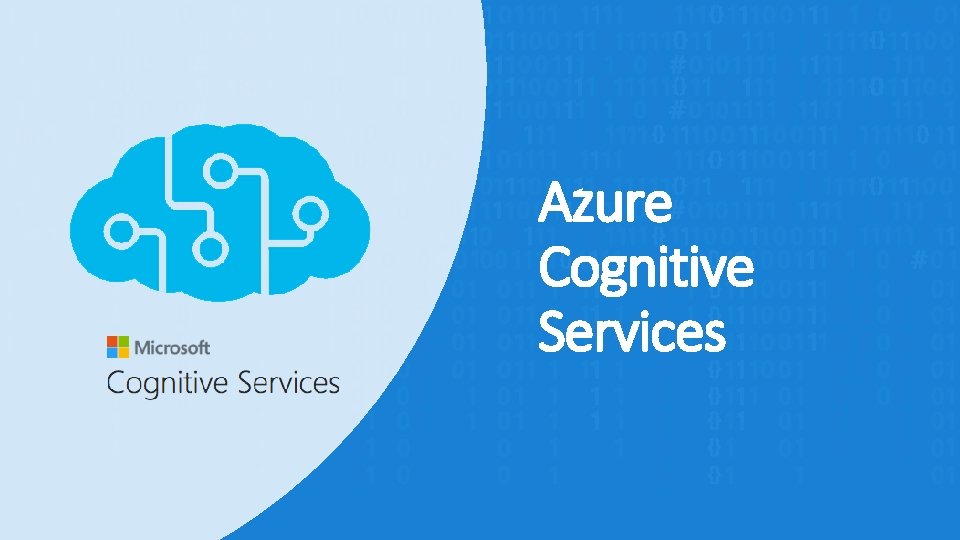 Azure Cognitive Services 