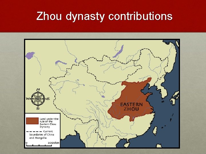 Zhou dynasty contributions 