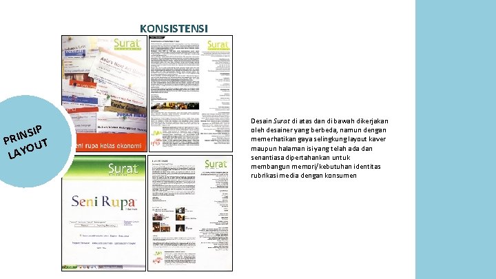 KONSISTENSI SIP N I R P UT O Y LA Desain Surat di atas KONSISTENSI SIP N I R P UT O Y LA Desain Surat di atas