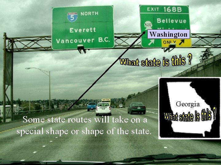 Washington Georgia Some state routes will take on a special shape or shape of