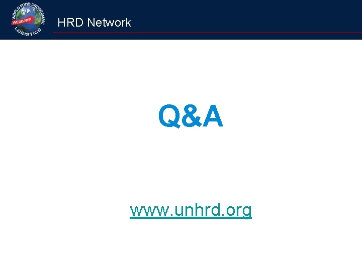 HRD Network Q&A www. unhrd. org 