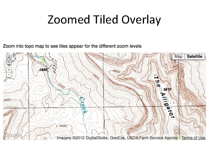 Zoomed Tiled Overlay 