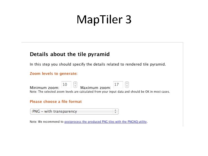 Map. Tiler 3 