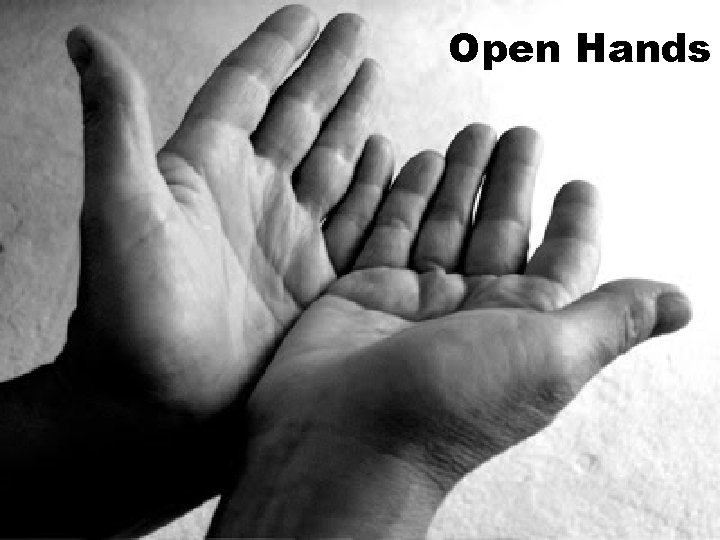 Open Hands Open Hands