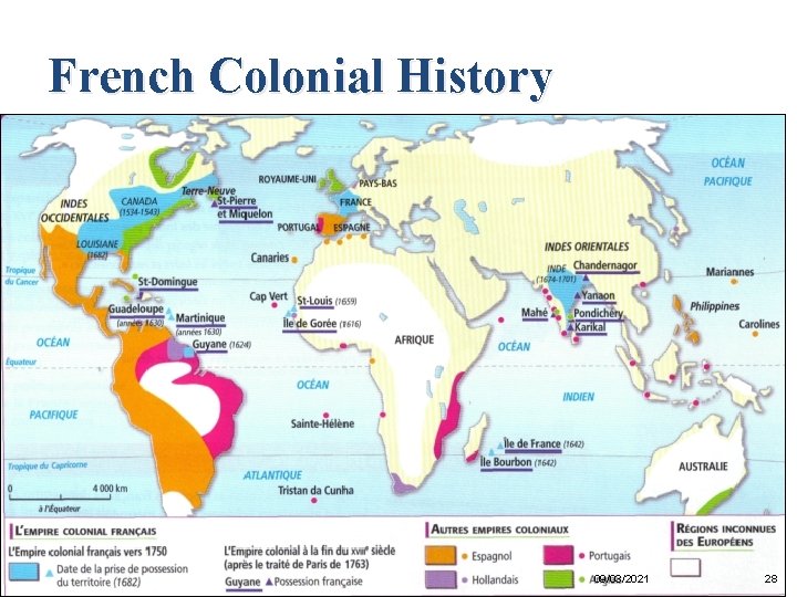 French Colonial History 09/03/2021 28 