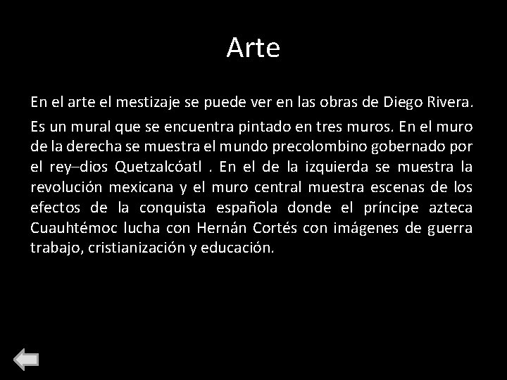 Arte En el arte el mestizaje se puede ver en las obras de Diego Arte En el arte el mestizaje se puede ver en las obras de Diego
