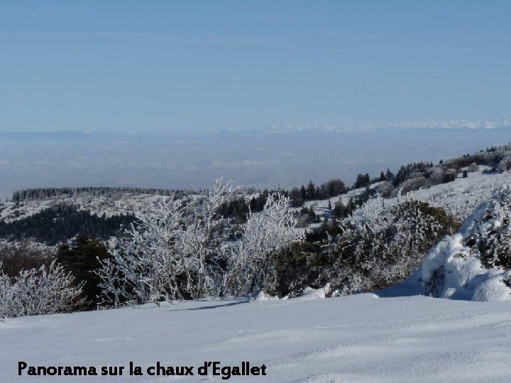 Panorama sur la chaux d’Egallet 