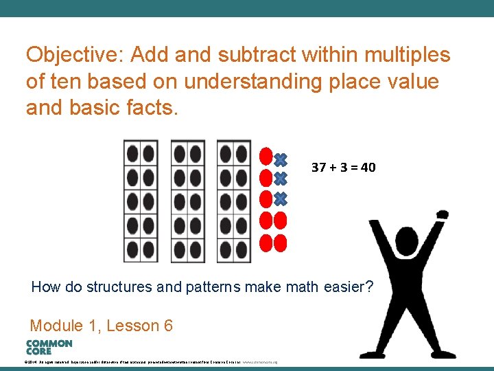 A Story of Units Objective: Add and subtract within multiples of ten based on