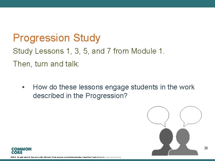 A Story of Units Progression Study Lessons 1, 3, 5, and 7 from Module