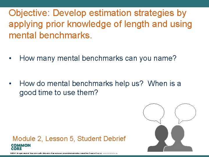 A Story of Units Objective: Develop estimation strategies by applying prior knowledge of length