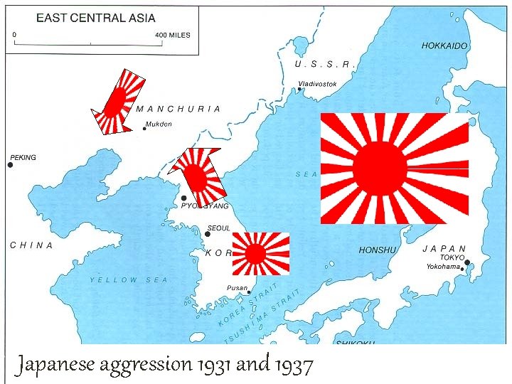 Japanese aggression 1931 and 1937 