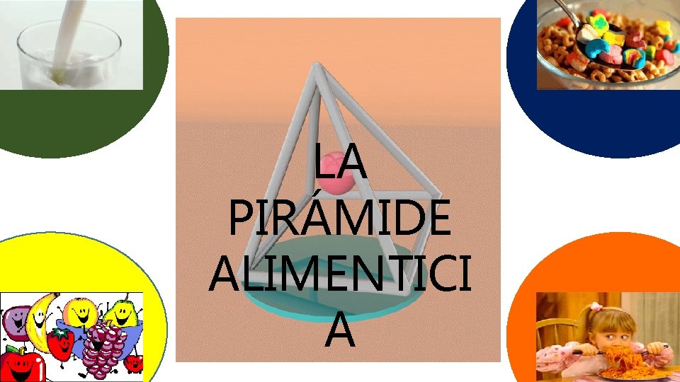 LA PIRÁMIDE ALIMENTICI A 