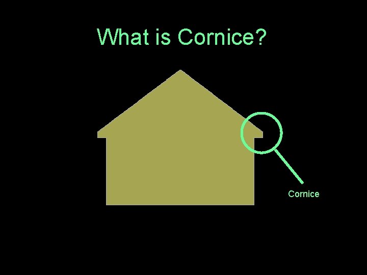 What is Cornice? Cornice 