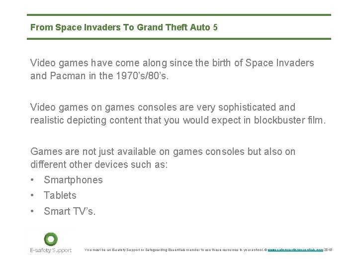From Space Invaders To Grand Theft Auto 5 Video games have come along since