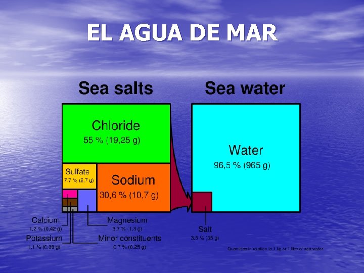 EL AGUA DE MAR 