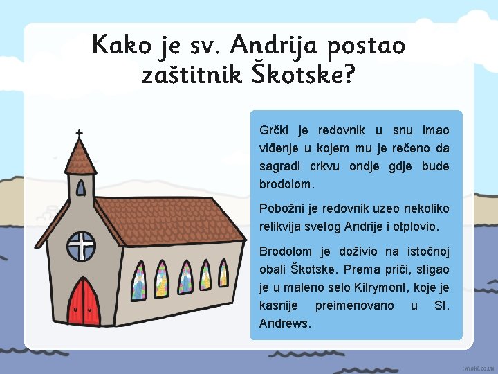 Kako je sv. Andrija postao zaštitnik Škotske? Grčki je redovnik u snu imao viđenje