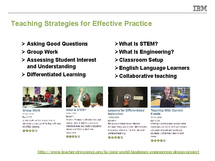 Teaching Strategies for Effective Practice Ø Asking Good Questions Ø Group Work Ø Assessing
