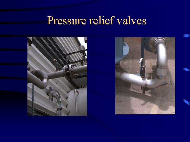 Pressure relief valves 
