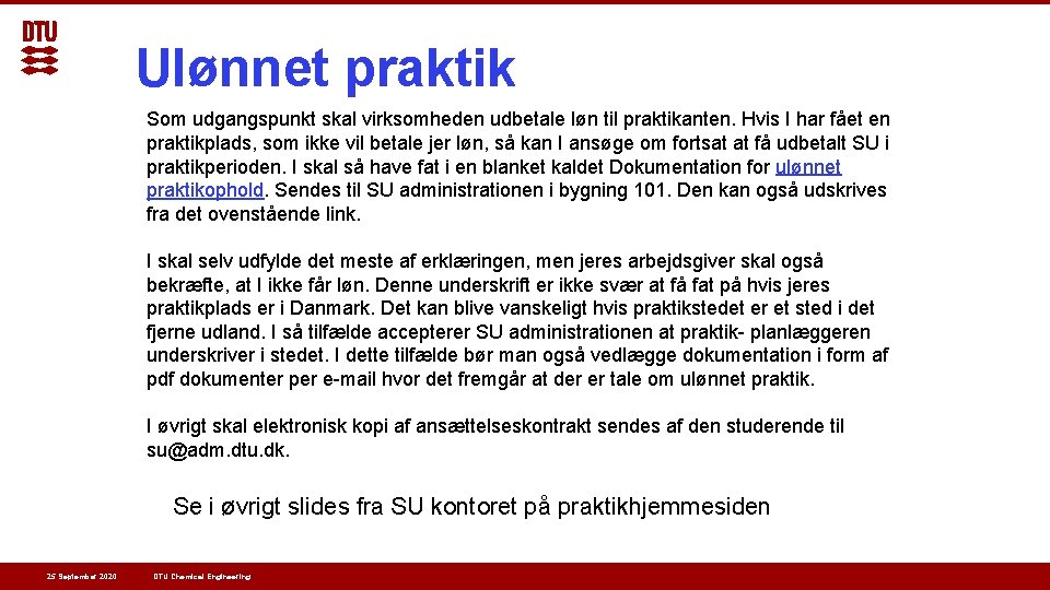 Ulønnet praktik Som udgangspunkt skal virksomheden udbetale løn til praktikanten. Hvis I har fået Ulønnet praktik Som udgangspunkt skal virksomheden udbetale løn til praktikanten. Hvis I har fået