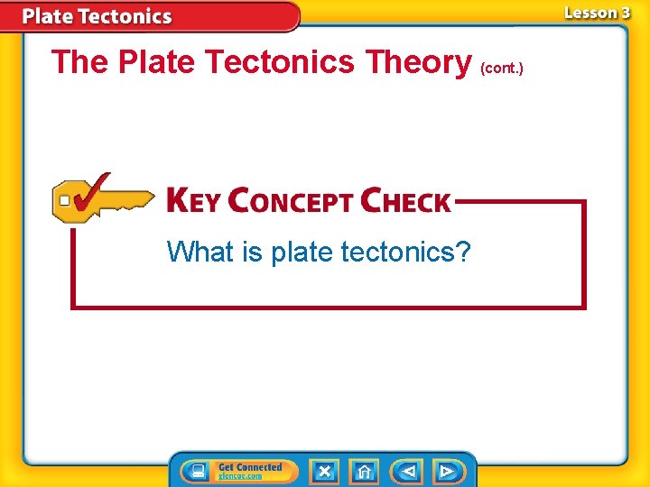 The Plate Tectonics Theory (cont. ) What is plate tectonics? 