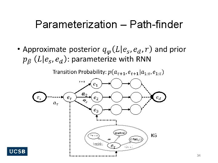 Parameterization – Path-finder • KG 34 