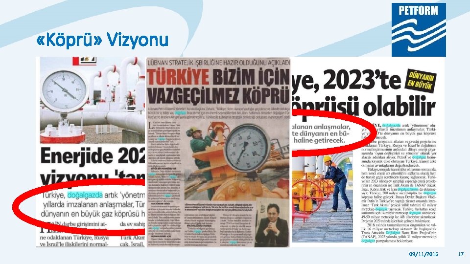 «Köprü» Vizyonu 09/11/2016 17 «Köprü» Vizyonu 09/11/2016 17
