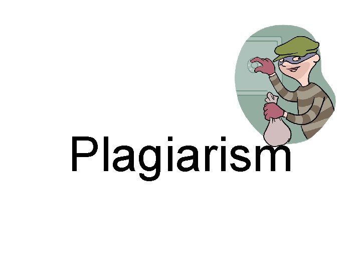 Plagiarism 